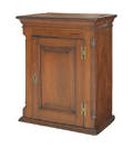 Pennsylvania Chippendale pine hanging cupboard ca 1780