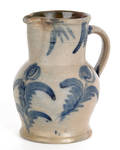 Pennsylvania stoneware pitcher attributed to Remmey 19th c