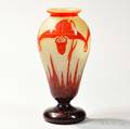 Le Verre Francais Cameo Glass Vase
