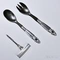 Georg Jensen Salad Set and Corkscrew