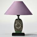 Cotna Art Deco Lamp Clock