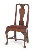 Pennsylvania Queen Anne walnut dining chair ca 1750