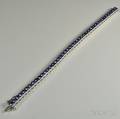 14kt White Gold and Sapphire Bracelet