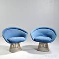 Two Warren Platner Armchairs