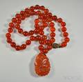 Carnelian Bead Necklace