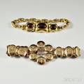 Two Victorian Gold Bracelets