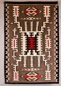 Contemporary Navajo Storm Pattern Weaving