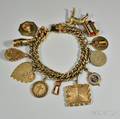 14kt Gold Charm Bracelet