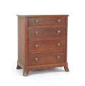 Walnut bachelors chest