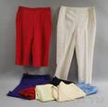 Eight Pairs of Cotton Slacks