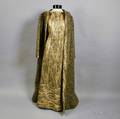 Pauline Trigere Metallic Brocade Gown and Coat