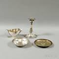 Four Pieces of Silver Tableware
