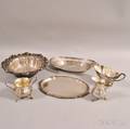 Five Sterling Silver Tableware Items