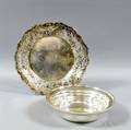 Two Silver Dishes