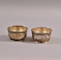 Pair of Sterling Silver Footed Bowls