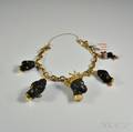 18kt Gold Blackamoor Charm Bracelet