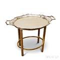 Silverplated Tray Table