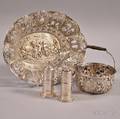 Four Silver Tableware Items