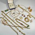 Group of Gold Jewelry