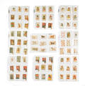 Two hundred and thirtysix miscellaneous tobacco cards to include famous individuals