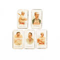 Five baseball tobacco cards to include Timothy Keefe