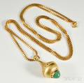 18kt Gold and Hardstone Necklace