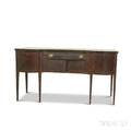 Federal Inlaid Mahogany Sideboard