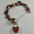 Sterling Silver and Scottish Agate Bracelet