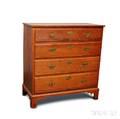 Chippendale Pine Chest of Drawers
