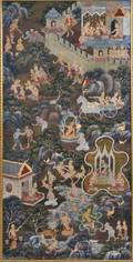 Painting of Jataka Buddhist Tales
