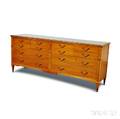 Beacon Hill Collection Louis XVIstyle Walnut Sixdrawer Chest