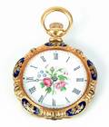 Longines 18K gold ladies pocket watch