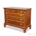 Chippendalestyle Mahogany Chest of Drawers