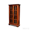 Missionstyle Glazed Mahogany Twodoor Cupboard