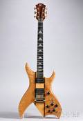 BC Rich Bich Supreme Electric Guitar 1988 serial no 89377 figured maple wings with original case