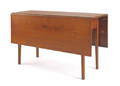 New England cherry dropleaf dining table ca 1825