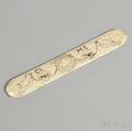 Scrimshawdecorated Whalebone Love Token