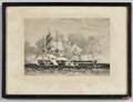 Capture of the Guerriere by the Constitution Engraved Print Gifted to George Roosevelt