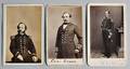 Three Cartedevisite Photographs of 19th Century Naval Officers