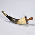 Naval or Light Infantry Powder Horn