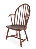 Pennsylvania childs sackback Windsor chair ca 1800