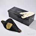 US Naval Officers Hat Gloves and Sword Belt