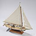 Wooden Model of the Skipjack Willie L Bennett