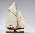 Wooden Model of the Americas Cup Yacht Puritan