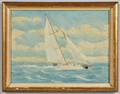 Julian K Roosevelt American 19241986 Schooner Mistress