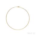 18kt Gold Necklace Cartier