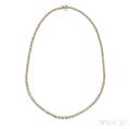 14kt Gold and Diamond Necklace