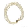 18kt Gold and Motherofpearl Necklace Tiffany  Co