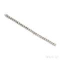 Platinum and Diamond Bracelet JE Caldwell  Co