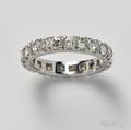 Platinum and Diamond Eternity Band